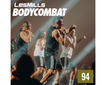 Hot Sale LesMills Q1 2023 BODY COMBAT 94 releases New Release DVD, CD & Notes
